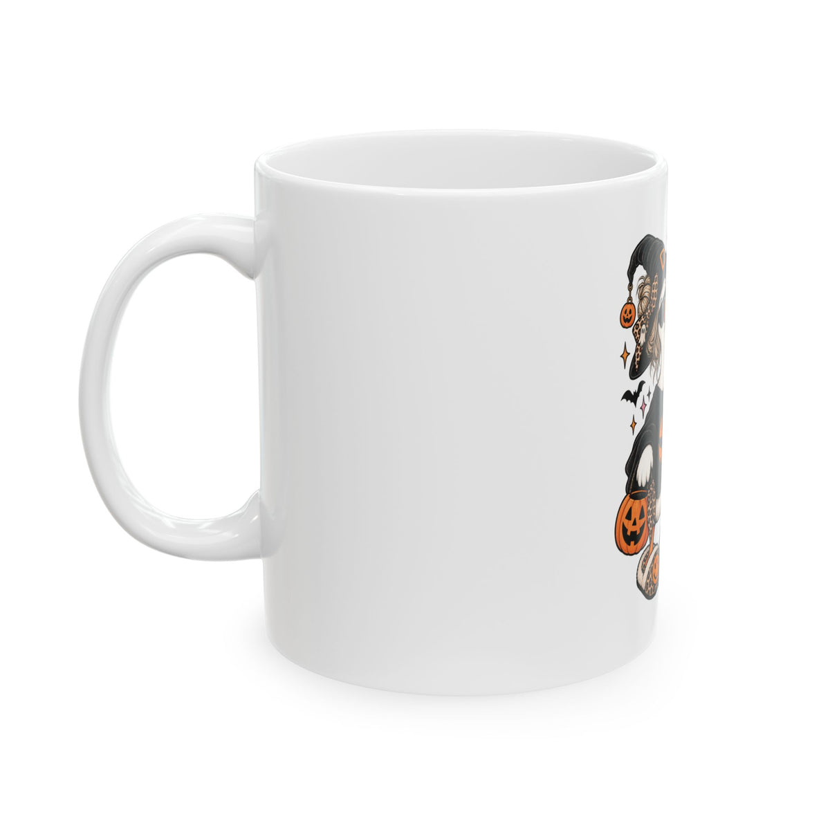 Caffeinated & Spooky Halloween Mug