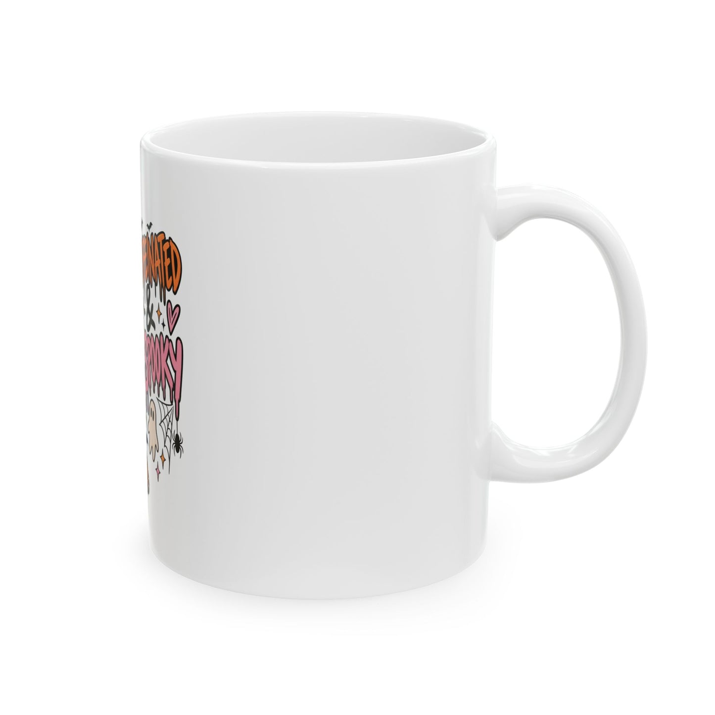 Caffeinated & Spooky Halloween Mug