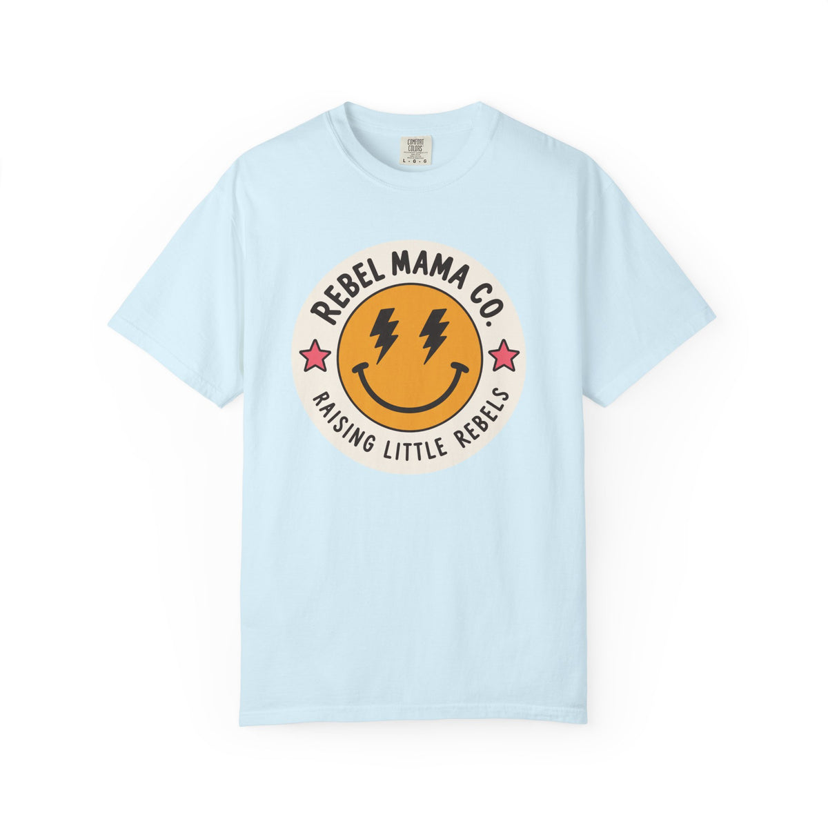 Rebel Mama Co. Retro Smiley Tee