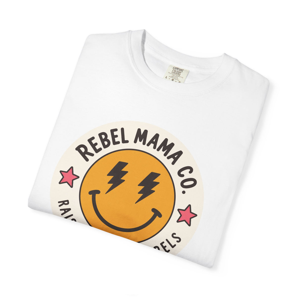 Rebel Mama Co. Retro Smiley Tee