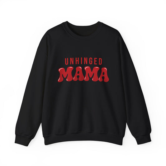 Unhinged Mama Crewneck Sweatshirt